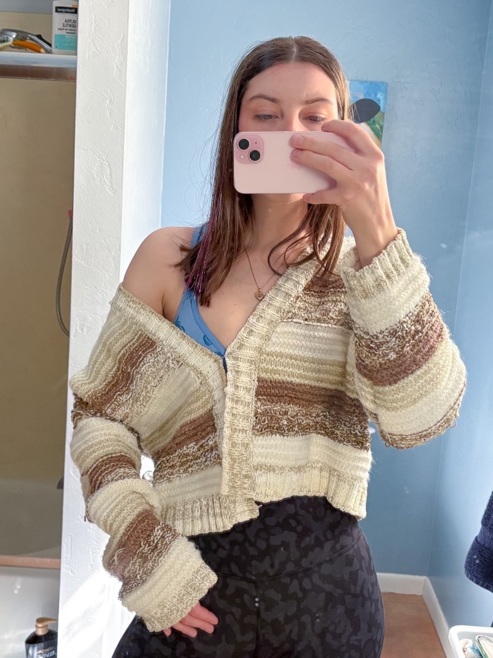 Sparkly Striped Sweater